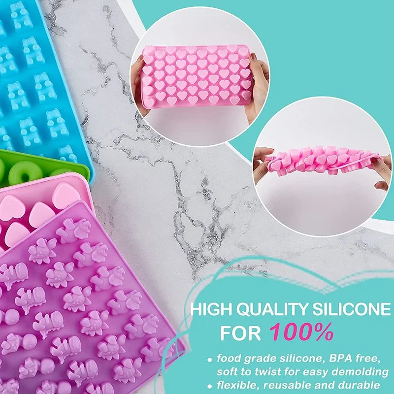 Gummy Bear Molds Silicone Mini - đánh giá và giá Donut Mold Silicone