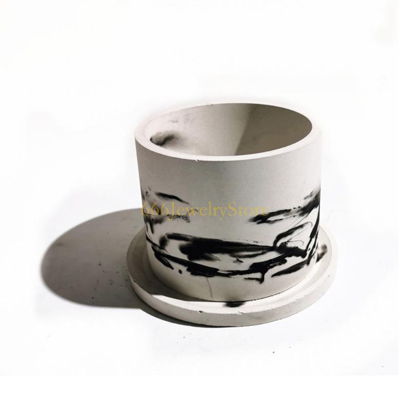 F2TD Large Round Concrete Flow - đánh giá và giá Potsticker Mold