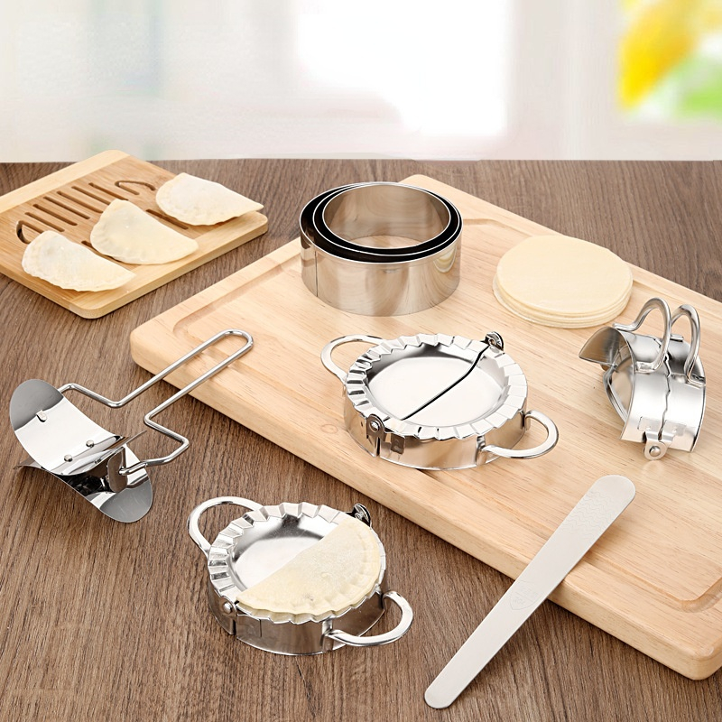 Stainless Steel Dumpling Maker - đánh giá và giá Dumpling Press Set