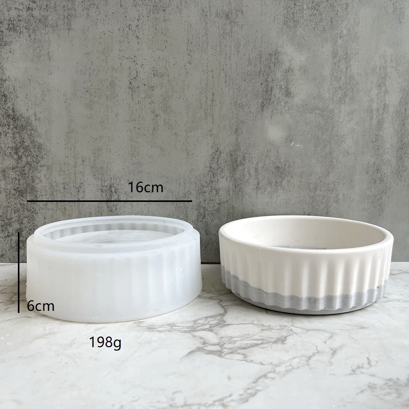 Stripe Flowerpot Silicone Mold - đánh giá và giá Potsticker Mold