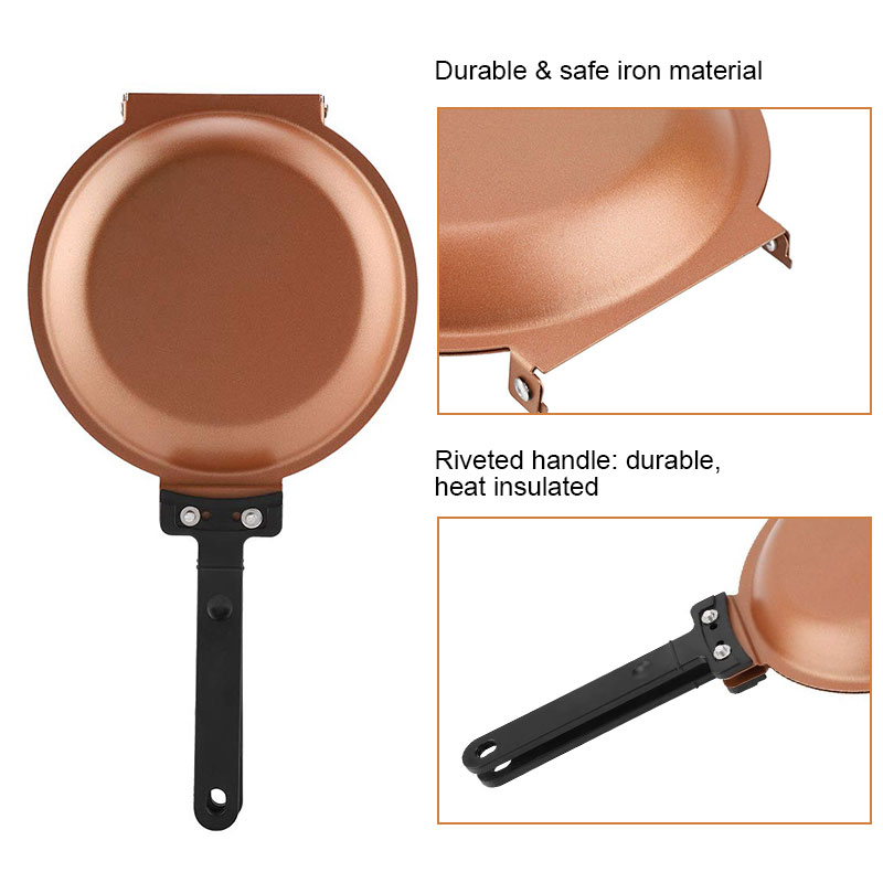 Double Side Pancake Pan Non-st - đánh giá và giá Mini Pancake Griddle