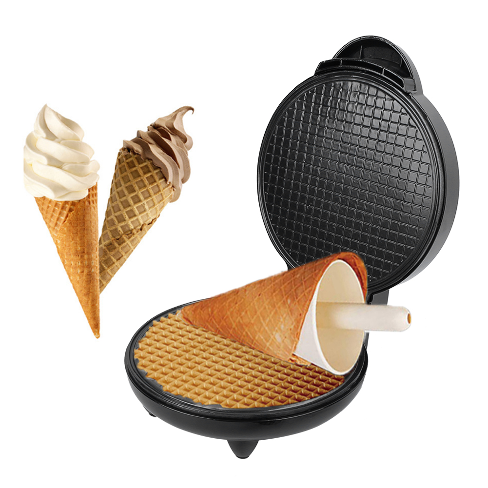 Electric Egg Roll Maker Waffle - đánh giá và giá Waffle Cone Maker