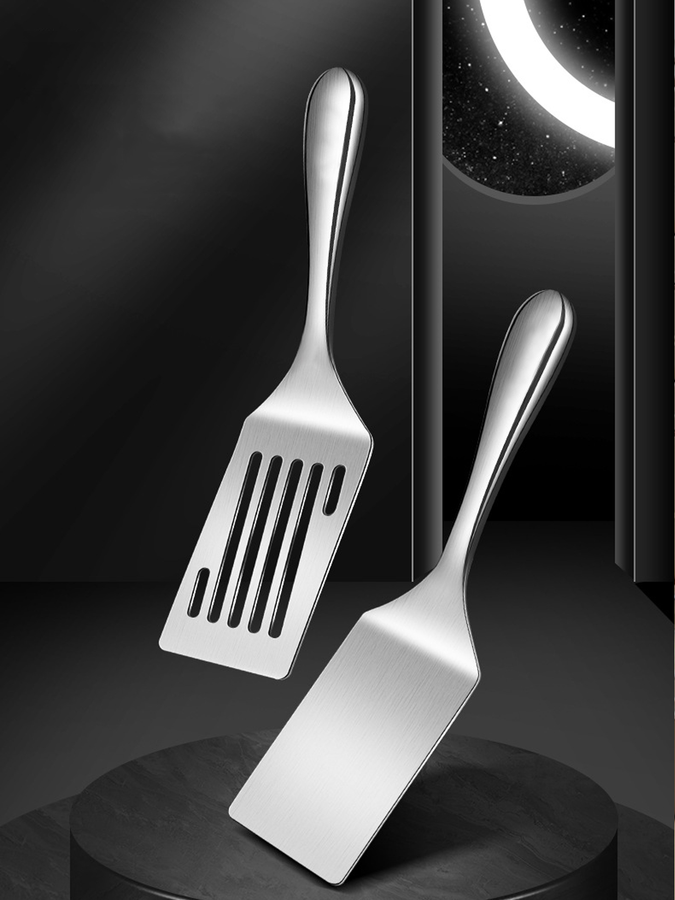2pc/1pc Small Stainless Steel  - đánh giá và giá Okonomiyaki Spatula