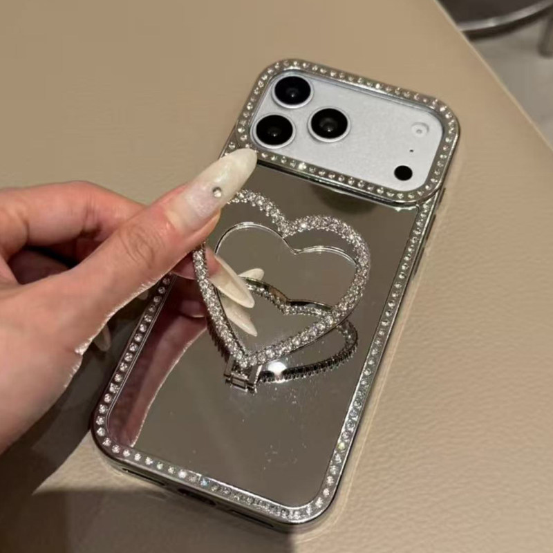Bling Diamond Heart Phone Stan - đánh giá và giá Taco Stand Holder