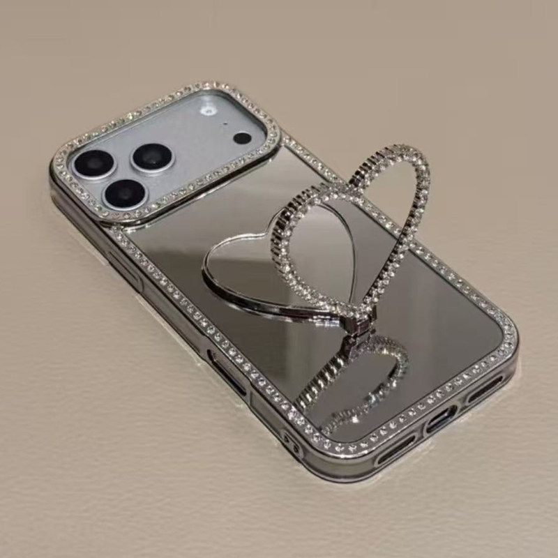 Bling Diamond Heart Phone Stan - đánh giá và giá Taco Stand Holder