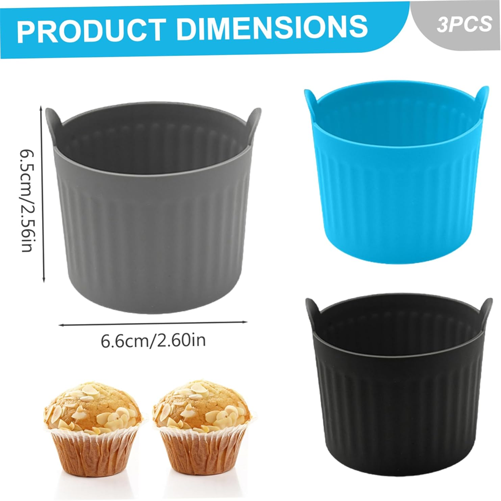 New air fryer baking cup silic - đánh giá và giá Egg Waffle Pan