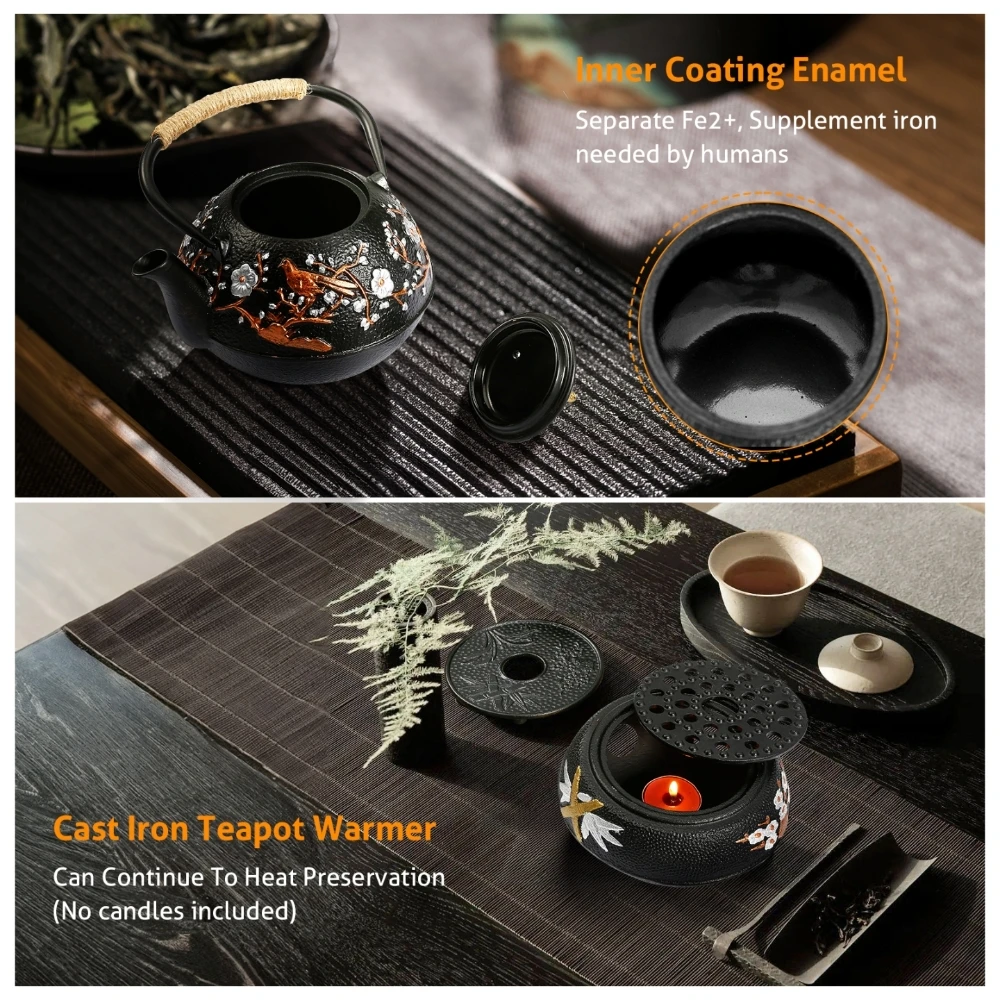 Cast Iron Teapot Set with Alco - đánh giá và giá Cast Iron Corn
