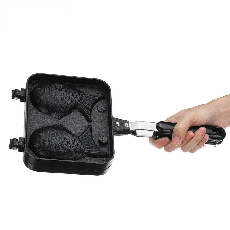 Kitchen Japanese Taiyaki Doubl - đánh giá và giá Egg Waffle Pan