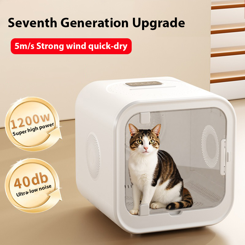 Ultra Quiet Pet Dryer Box, Por - đánh giá và giá Hot Dog Press