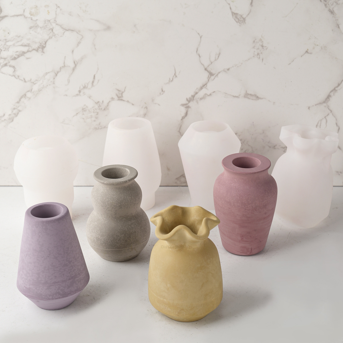 New Round Mouth Vase Silicone  - đánh giá và giá Potsticker Mold