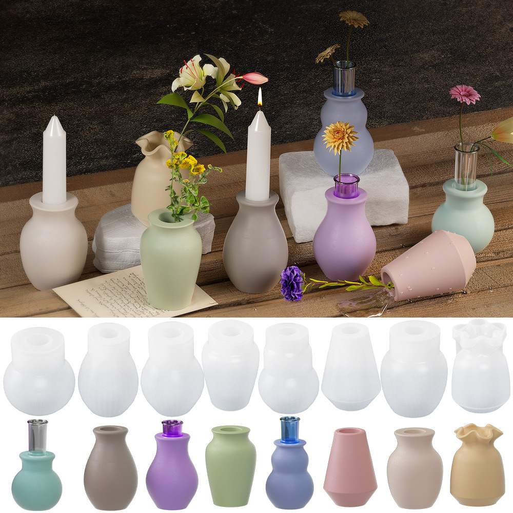 New Round Mouth Vase Silicone  - đánh giá và giá Potsticker Mold