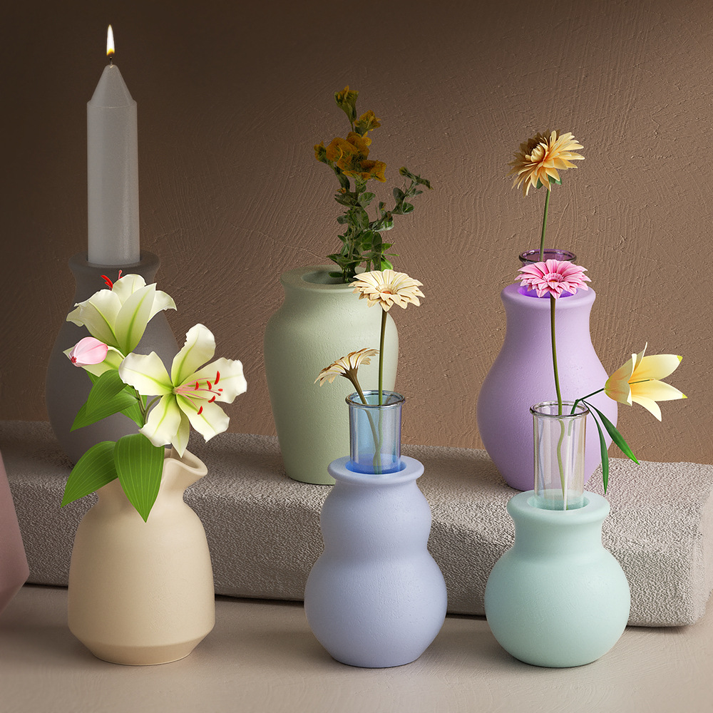 New Round Mouth Vase Silicone  - đánh giá và giá Potsticker Mold
