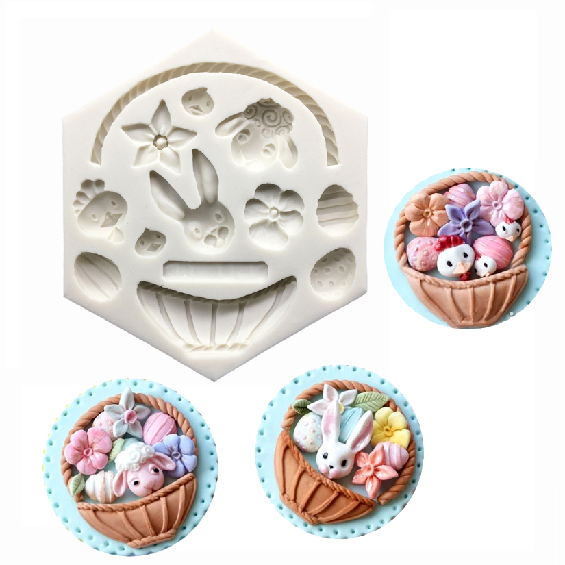 Easter Bunny Silicone Mold Fon - đánh giá và giá Bunny Cake Mold
