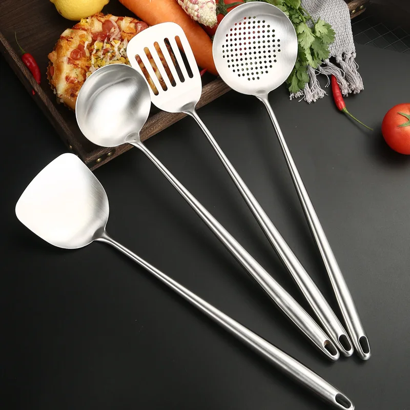 316 Stainless Steel Wok Spatul - đánh giá và giá Okonomiyaki Spatula