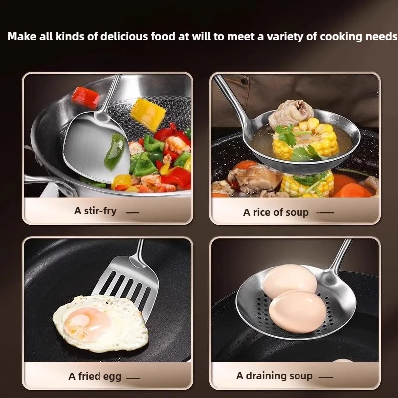 316 Stainless Steel Wok Spatul - đánh giá và giá Okonomiyaki Spatula