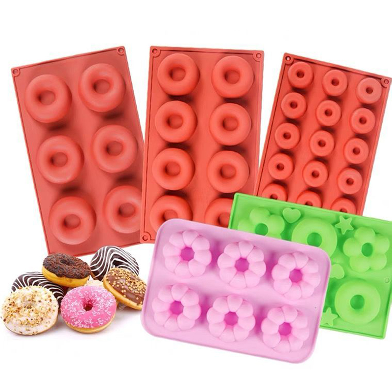 Silicone Donut Maker 3D DIY Ba - đánh giá và giá Donut Mold Silicone