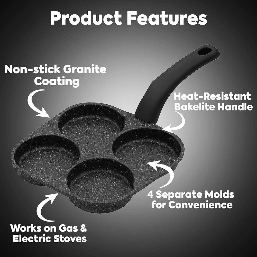 Egg Frying Pan Nonstick Pancak - đánh giá và giá Mini Pancake Griddle