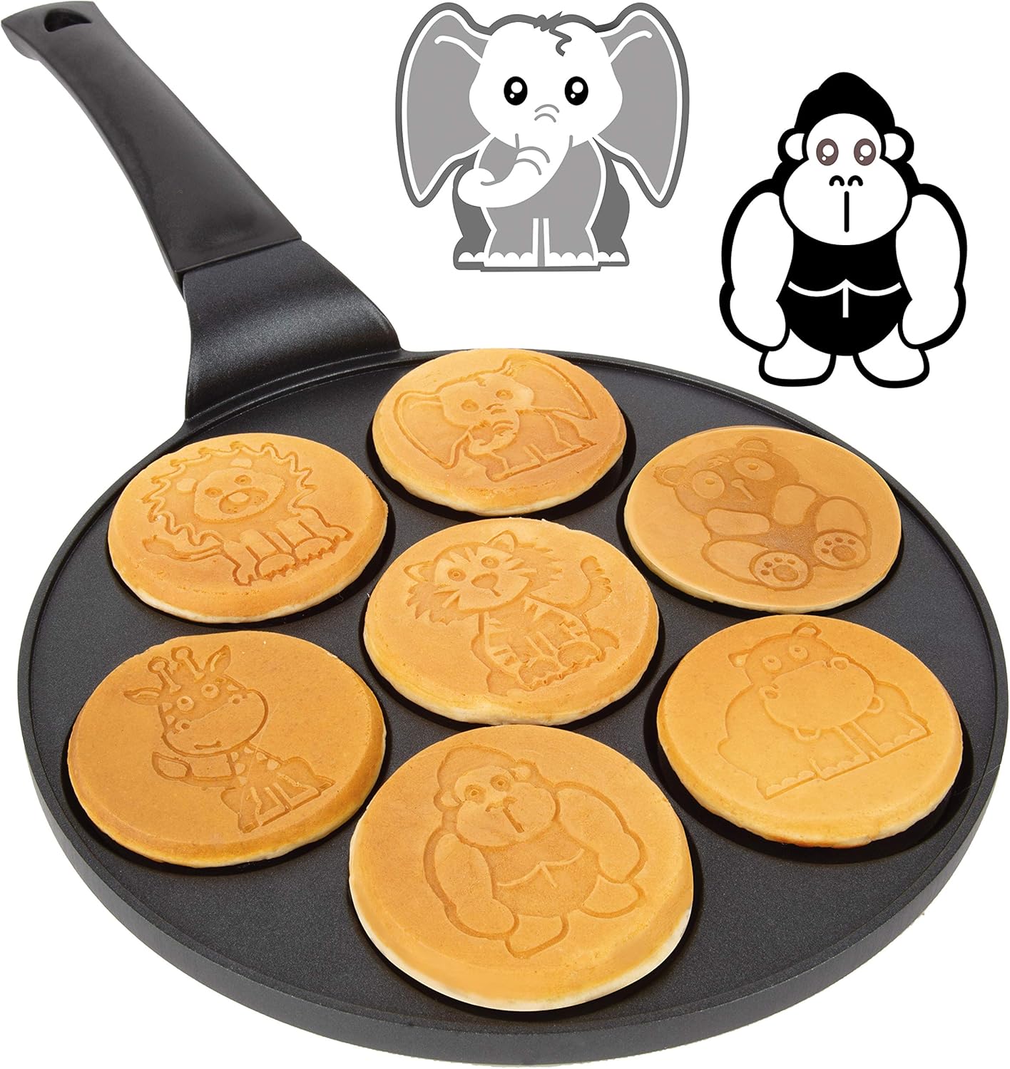 Animal Mini Pancake Pan - Make - đánh giá và giá Mini Pancake Griddle