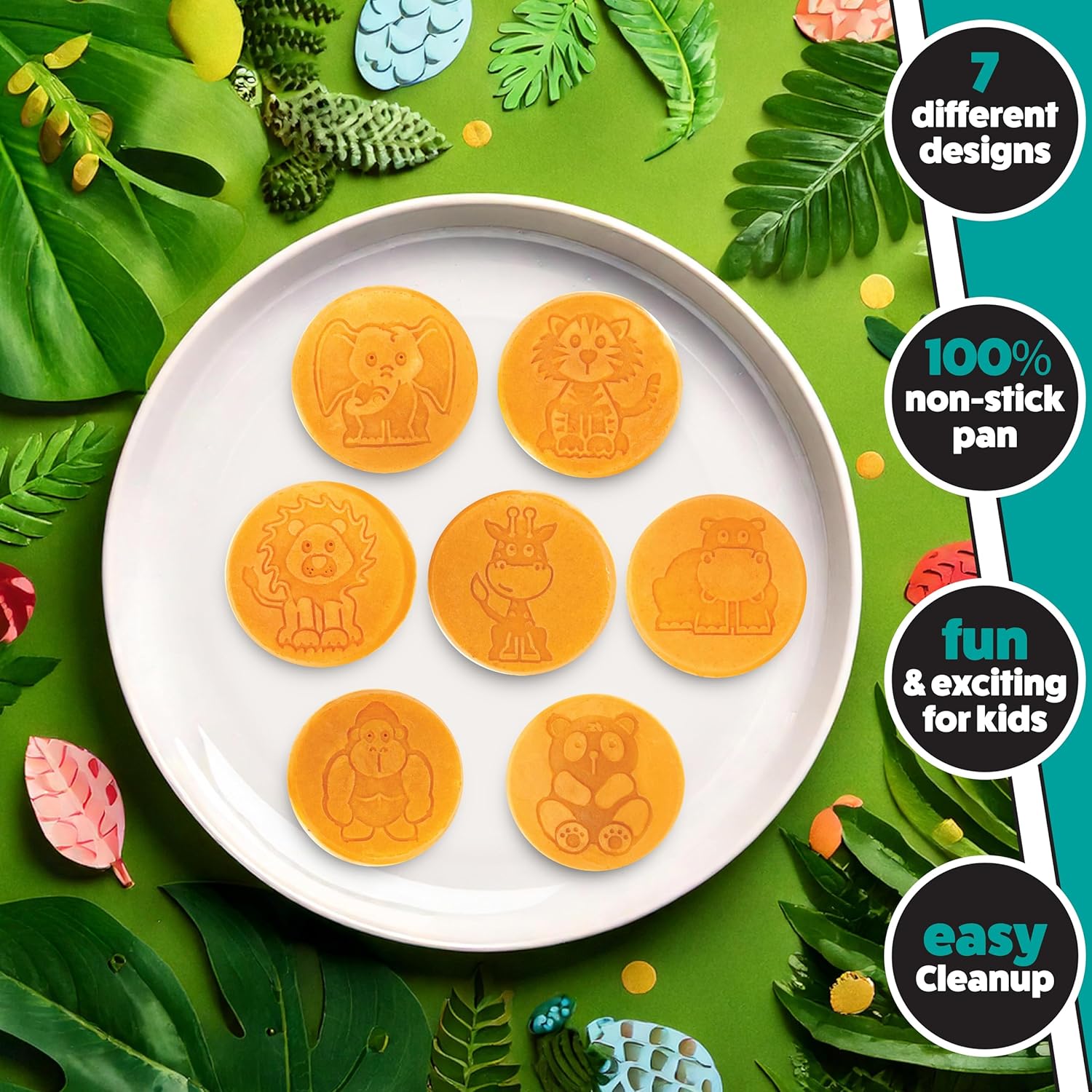 Animal Mini Pancake Pan - Make - đánh giá và giá Mini Pancake Griddle
