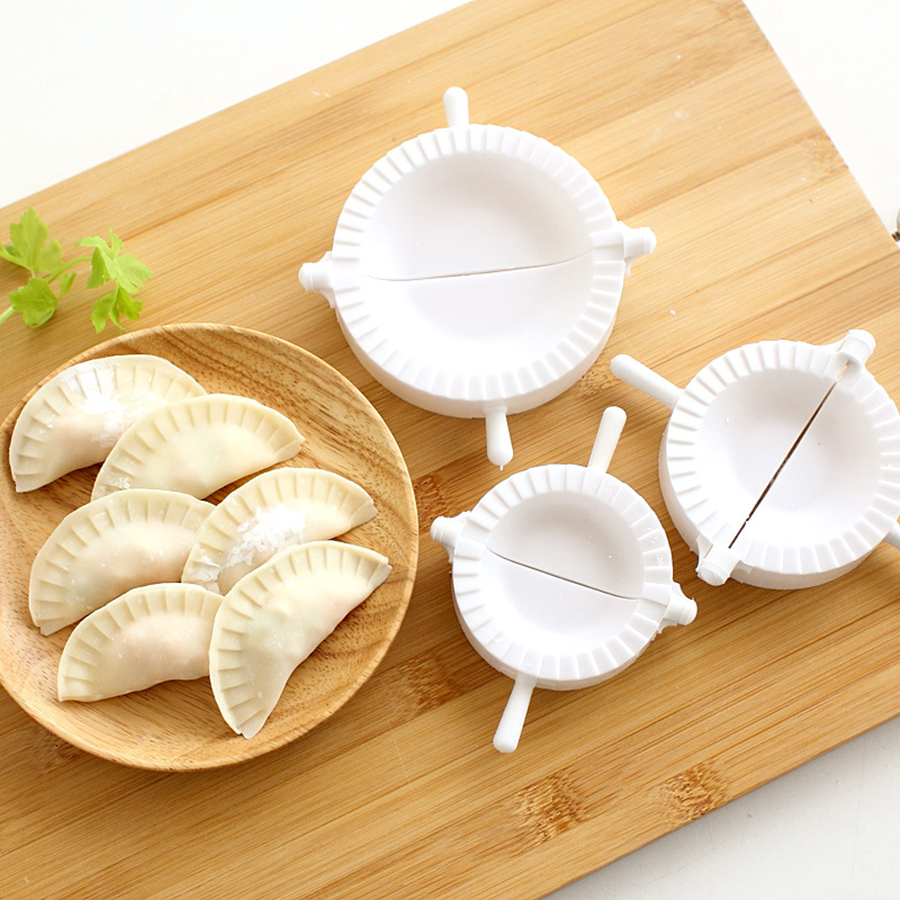 3pcs/set 7-10cm Plastic Dumpli - đánh giá và giá Dumpling Press Set