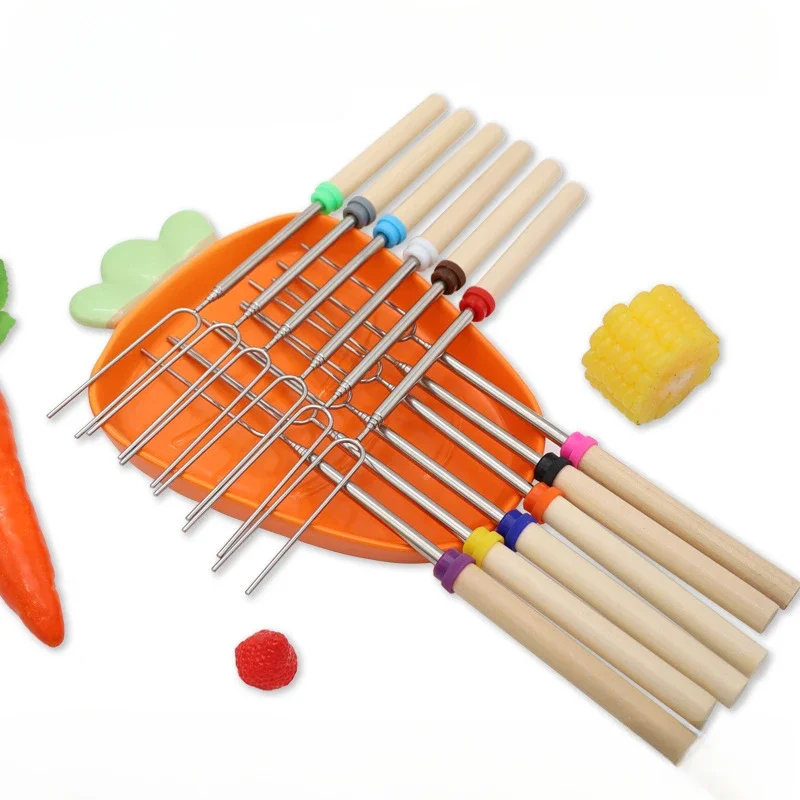 12pcs Telescoping Barbecue For - đánh giá và giá Hot Dog Press